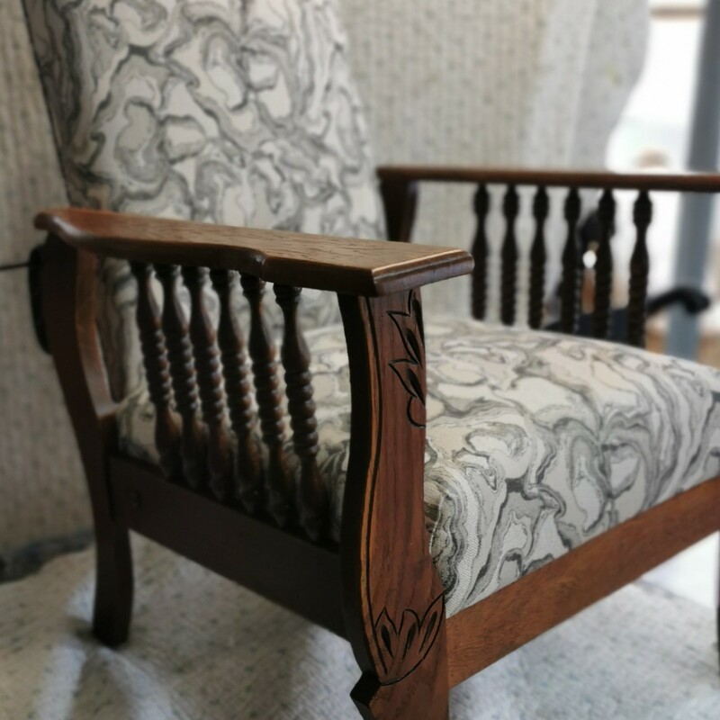 Antique Recliner Chair